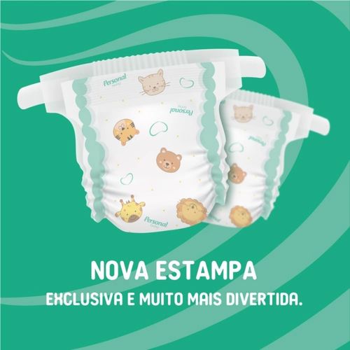 Fralda Infantil Personal Baby Protect &amp; Sec G 60 Unidades