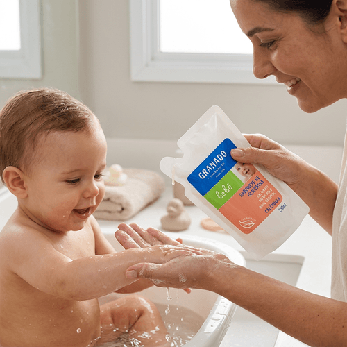 Sabonete Líquido Infantil Granado Bebê Calêndula Refil 250ml