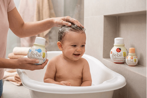 Kit Bebê Natureza Suave Shampoo e Condicionador 230ml + Colônia 30ml