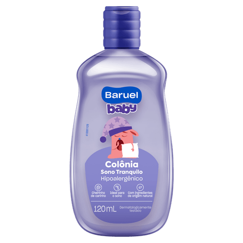 Colônia Infantil Baruel Baby Sono Tranquilo 120ml