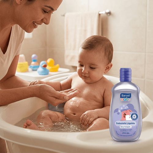 Sabonete Líquido Infantil Baruel Baby Sono Tranquilo 210ml