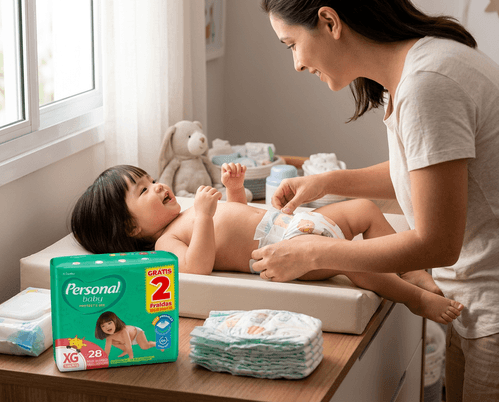 Fralda Personal Baby Tamanho XG - Leve 28 Pague 26