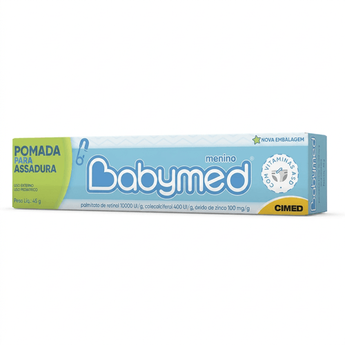Creme para Assaduras Babymed Menino 45g