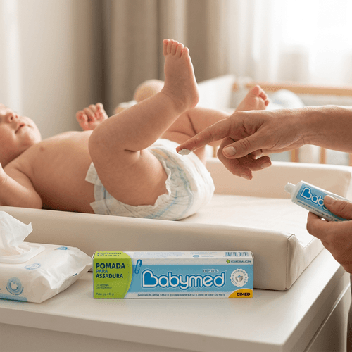 Creme para Assaduras Babymed Menino 45g