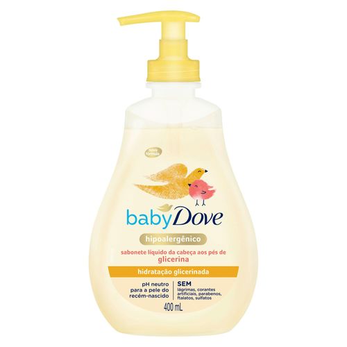 Sabonete Líquido Infantil Dove Baby Hidratação Glicerinada 400ml
