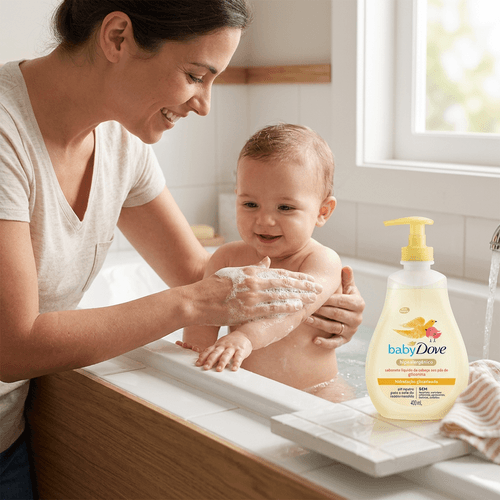 Sabonete Líquido Infantil Dove Baby Hidratação Glicerinada 400ml