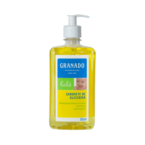 Sabonete Líquido Infantil Granado Bebê Glicerina 500ml