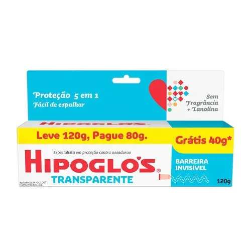 Creme para Assaduras Hipoglós Transparente 120g