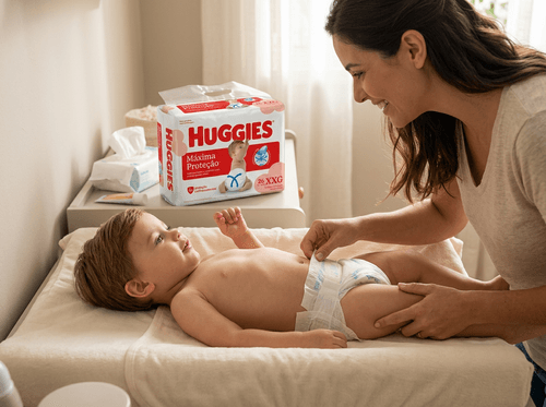 Fralda Infantil Huggies Máxima Proteção XXG 26 Unidades