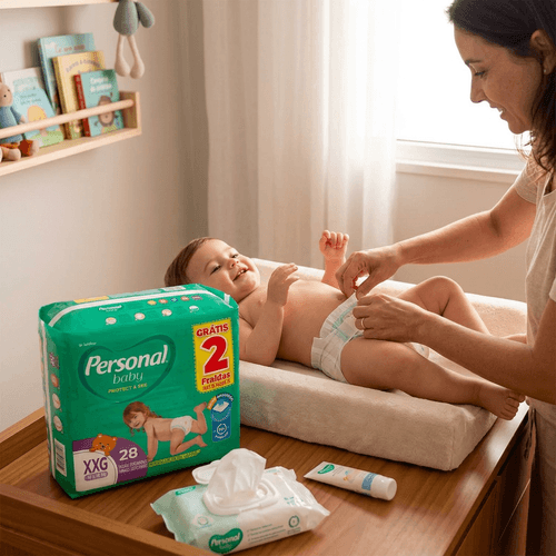 Fralda Personal Baby Tamanho XXG - Leve 28 Pague 26
