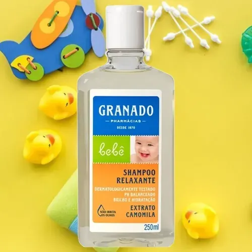 Shampoo Infantil Granado Bebê Camomila 250ml