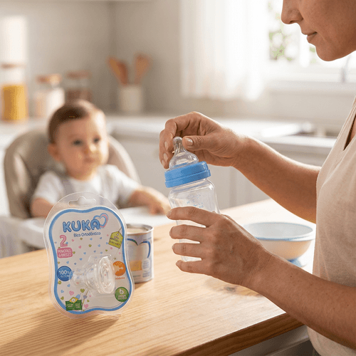 Bico de Mamadeira Kuka Líquidos Pastosos 1 Unidade