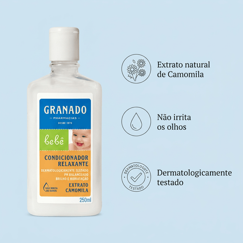 Condicionador Infantil Granado Bebê Camomila 250ml
