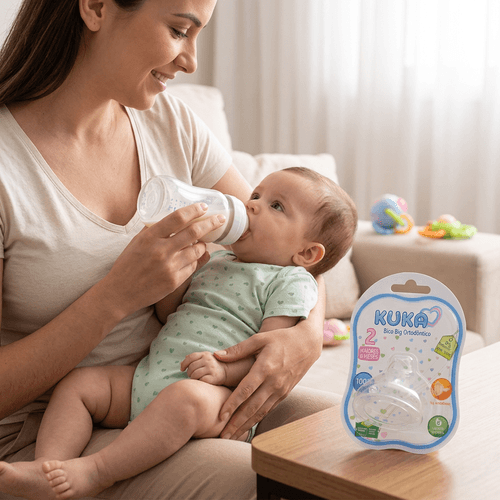 Bico de Mamadeira Kuka Big Ortodôntico Fase 2