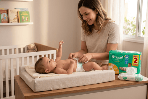 Fralda Personal Baby Tamanho P - Leve 44 Pague 42