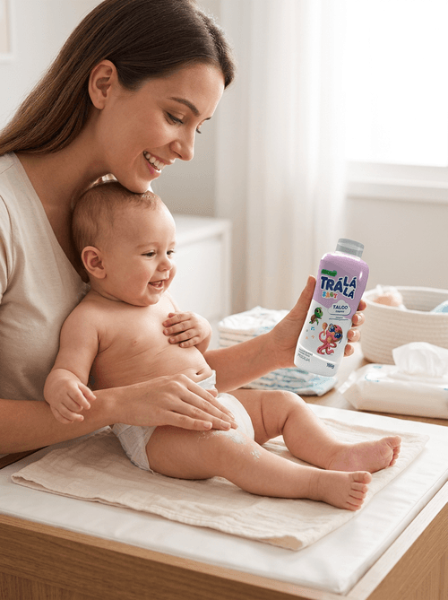 Talco Infantil Tra La La Baby Suave 160g