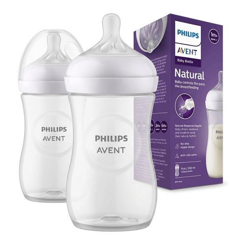 Mamadeira Philips Avent Pétala 3.0 Transparente 260ml