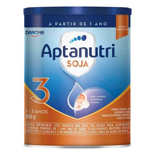 Fórmula Infantil Aptanutri Soja 3 800g