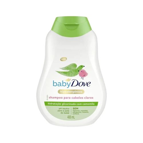 Shampoo Infantil Dove Baby Cabelos Claros 400ml