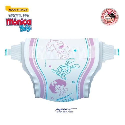 Fralda Infantil Turma da Mônica Baby XG 42 Unidades