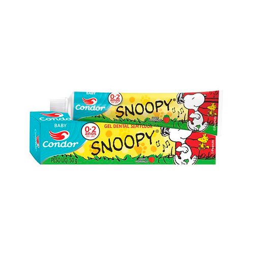 Creme Dental Infantil Condor Snoopy Baby 50g
