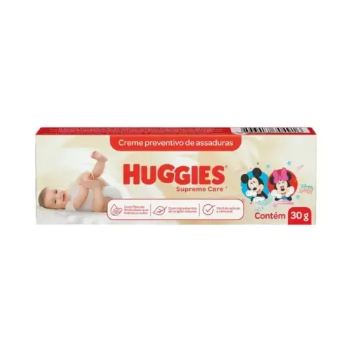 Creme para Assaduras Huggies Supreme Care Amêndoas 30g