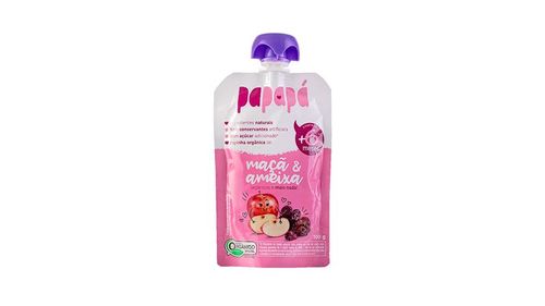 Papinha Orgânica Papapa Maçã Ameixa e Quinoa 100g