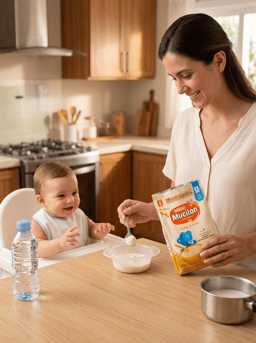 Cereal Infantil Mucilon Arroz e Aveia 180g