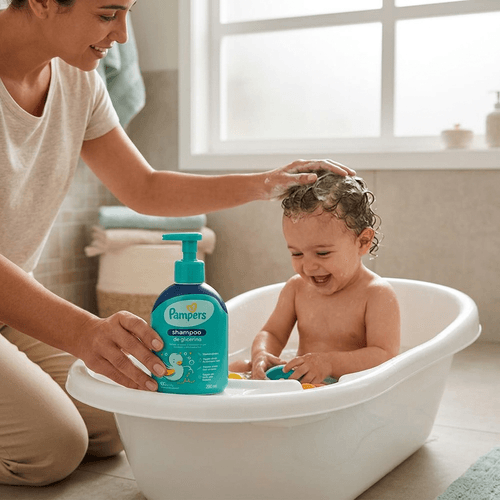 Shampoo Infantil Pampers Glicerina 200ml