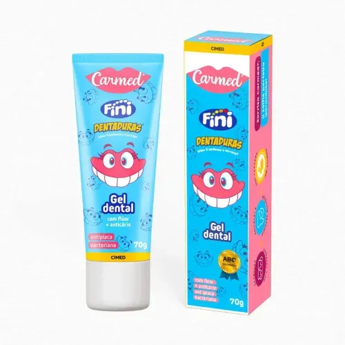 Creme Dental Carmed Fini Dentadura com Flúor 70g