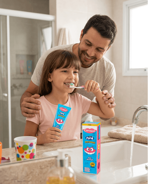 Creme Dental Carmed Fini Dentadura com Flúor 70g