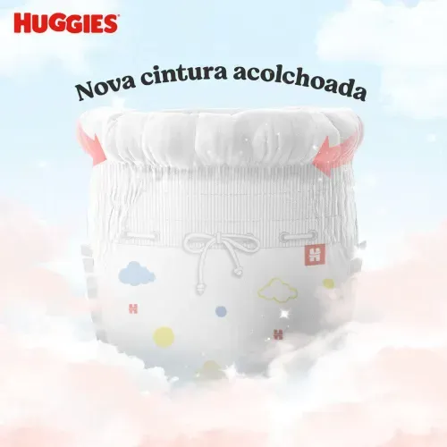 Fralda Huggies Roupinha Supreme Care Hiper - Tamanho M com 72 Fraldas