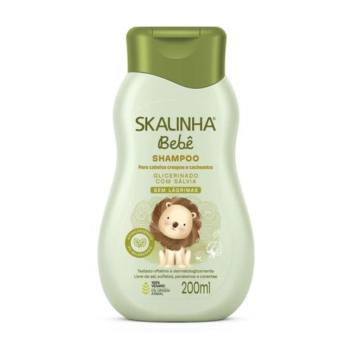Shampoo Infantil Skalinha Bebê Glicerinado 200ml