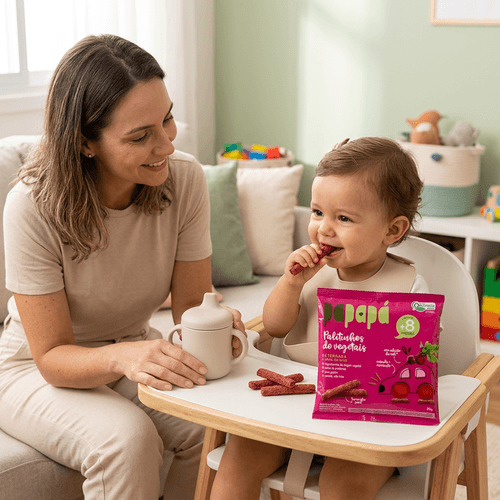 Biscoito Infantil Orgânico Papapá Beterraba 20g
