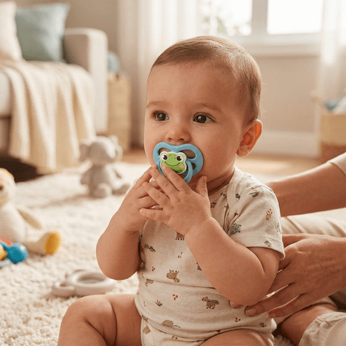Chupeta Lillo Little Friends Azul 6+ Meses