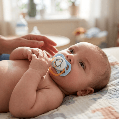 Chupeta Philips Avent Ultra Air 0-6 Meses Pinguim