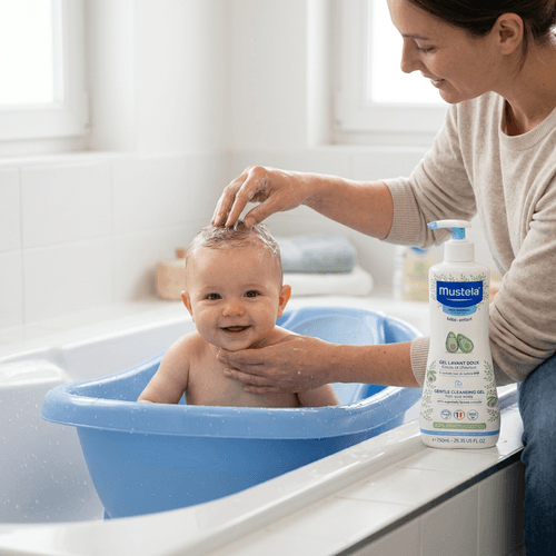 Sabonete Líquido Infantil Mustela Bebê Suave 750ml