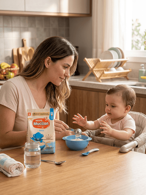 Cereal Infantil Nestlé Mucilon Arroz 180g