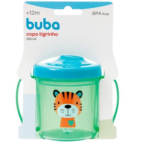 Copo de Treinamento Buba com Alça e Bico Rígido 180ml