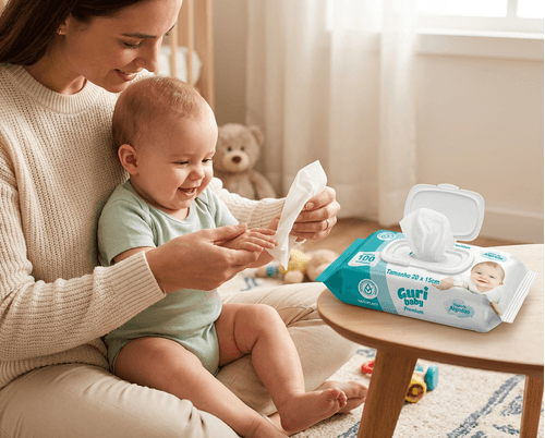 Lenço Umedecido Guri Baby Premium 100 Unidades