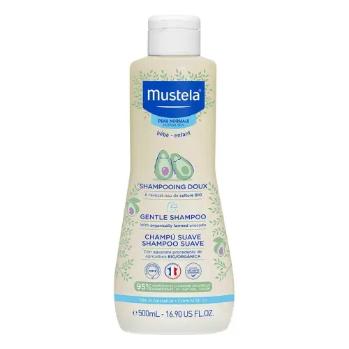 Shampoo Infantil Mustela Bebê Suave 500ml