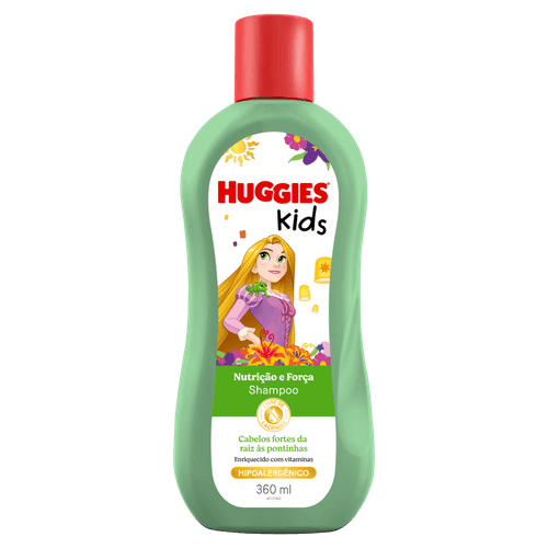 Shampoo Infantil Huggies Nutrição e Força 360ml