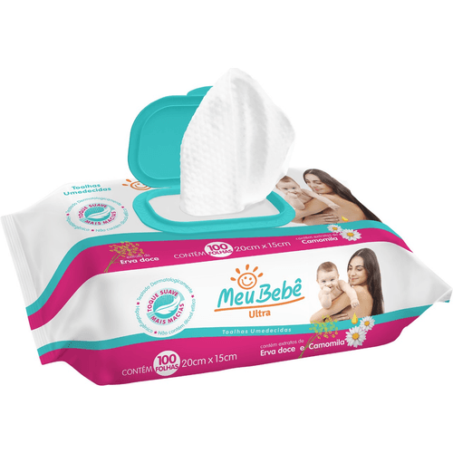 Lenço Umedecido Hygieline Meu Bebê Ultra 250 Unidades