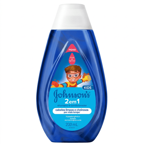 Shampoo Infantil Johnson's Baby 2 em 1 200ml