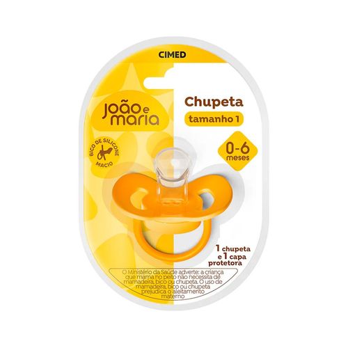 Chupeta João e Maria Silicone Tamanho 2