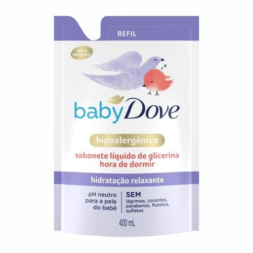 Sabonete Líquido Infantil Dove Baby Hora de Dormir Refil 400ml