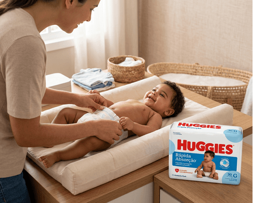 Fralda Infantil Huggies Tripla Proteção G 30 Unidades