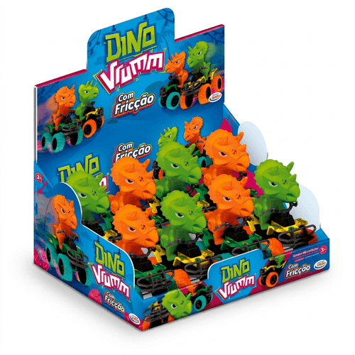 Brinquedo Zen Toys Coleção Dino Vrumm 1 Unidade