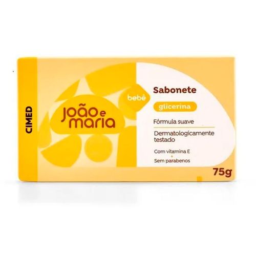 Sabonete Infantil em Barra Cimed João e Maria Glicerina 75g