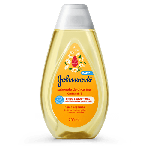 Sabonete Líquido Infantil Johnson's Baby Camomila 200ml